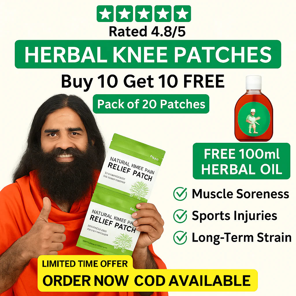 Orvo™ – Herbal Knee Patch for Instant & Long-Lasting Relief