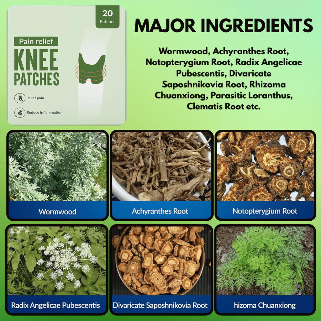 Orvo™ – Herbal Knee Patch for Instant & Long-Lasting Relief